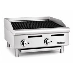 ASADOR DRAGO AG-2R | Asador Radiante | 2 Quemadores | Gas | Restaurante Cocina Industrial Bistró