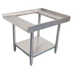 BASE ASBER AB-36 | Base Neutra | Acero Inoxidable | Desmontable | Patas Tubo | Cocina Restaurante Hotel