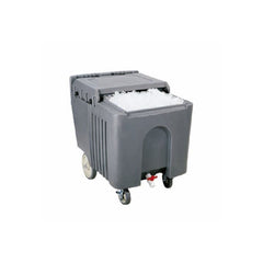 CARRO PARA HIELO TKN TEKNIKITCHEN TKNICS125 | Carro Para Hielo Almacenamiento Transporte | Polietileno y Poliretano | Tapa Deslizable Reduce Contaminacion Cruzada | Restaurantes Cocina Industriales Hotel