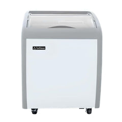 CONGELADOR ICEHAUS CHPC-160 | Enfriador y Congelador Paletero Horizontal | Puerta de Cristal Curva | 5.5 Pies Cúbicos (160 L) | Paletería Heladería