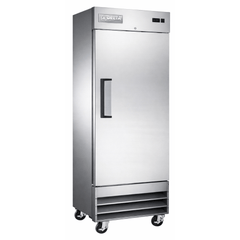 CONGELADOR DELTA D-CV-1PS | Congelador Vertical | 21 Pies Cúbicos | 1 Puerta Solida | Acero Inoxidable | Cocina Industrial Restaurante