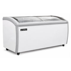 CONGELADOR ICEHAUS CHPC-460 | Enfriador y Congelador Paletero Horizontal | Puerta de Cristal Curva | 16 Pies Cúbicos (460 L) | Negocio Paletería Heladería