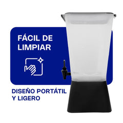 DISPENSADOR DE BEBIDAS RHINO DISBE-19 | Dispensador de Bebidas | 19 Litros | Hoteles Restaurantes Oficinas
