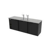 DISPENSADOR ASBER ADDC-94 HC | Dispensador Refrigerado de Cerveza | 3 Puertas | 5 Barriles | 4 Grifos | Eléctrico | Acero Inoxidable | Bares Restaurantes Celebraciones