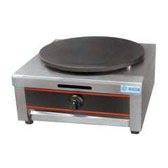 CREPERA MIGSA GM-1 | Crepera Sencilla Teflon | Gas | Acero Inoxidable | Crepas Dulces Saladas