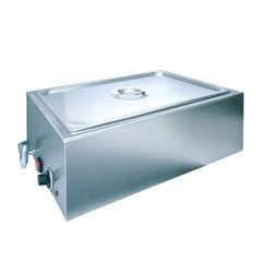 BAÑO MARIA MIGSA ZCK165AT-1 | Baño María 1 Inserto Entero | Eléctrico | Acero Inoxidable | para Guisos Alimentos Calientes