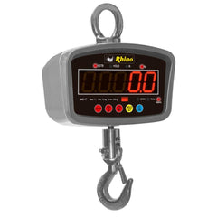 BÁSCULA COLGANTE RHINO BAC-1T | Báscula Colgante 1000 kg Colgante | Función TARA | Carcasa Aluminio | Carniceria Super Mercado