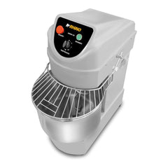 AMASADORA RHINO AMASA-30 | Amasadora de Doble Acción Giratoria | Capacidad de Tazón: 30 L | Acero Inoxidable | Panadería Pizzería Cocina Industrial