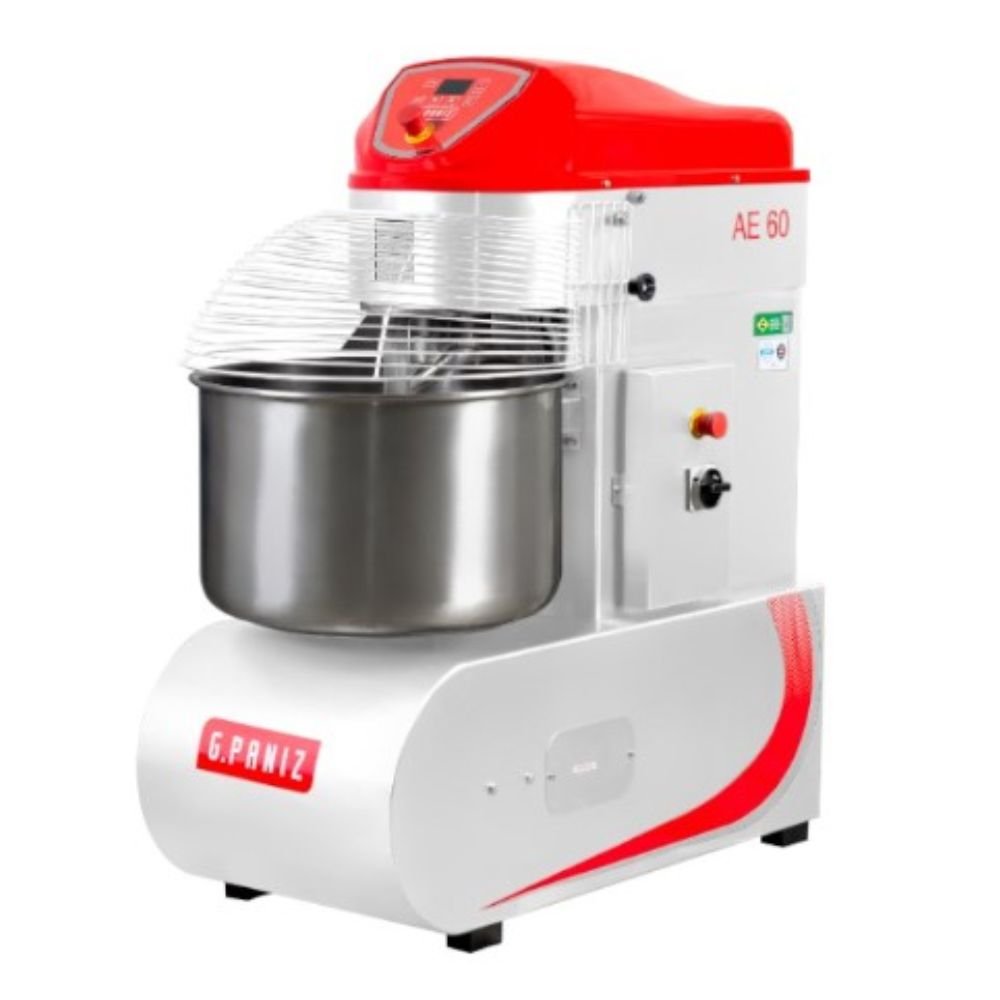 AMASADORA G.PANIZ AE60G2 | Amasadoras Espiral | 60 Kg | 2 Velocidades | Restaurante Pan Banquetes