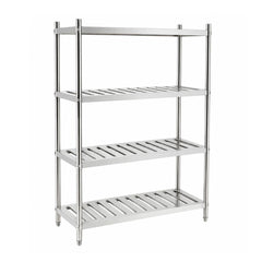 ANAQUEL MIGSA BN-R01 | Anaquel de 4 Entrepaños | Cocina Industrial Restaurante