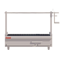 ASADOR DELTA ASR-ARG | Asador Argentino | Frente 91.5 cm | Carnes Vegetales Alimentos