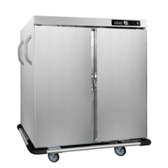 CARRO CALENTON BANQUETERO ASBER CCB-40 220V 50/60Hz | Carro Calenton Banquetero 2 Puertas Abatibles | 40 Guías | Acero Inoxidable | Buffet Restaurantes Hostelería