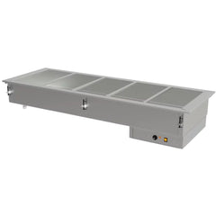 BAÑO MARIA ASBER DBM-511-S-W 220V 50/60Hz | Baño María | Eléctrico | Acero Inoxidable | Control Termostato | Restaurante Hotel Buffet