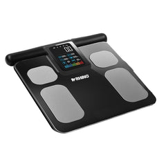 BÁSCULA RHINO BIOMA-180 | Báscula Inteligente de Pesaje Corporal | 180 Kg | Batería Recargable | Gimnasio Consultorio Clinica