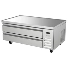 BASE REFRIGERADA ASBER ACBR-52 HC | Base de Chef Refrigerada | 2 Cajones | 6 Insertos | Control Electrónico | Acero Inoxidable | Chef Cocina Profesional