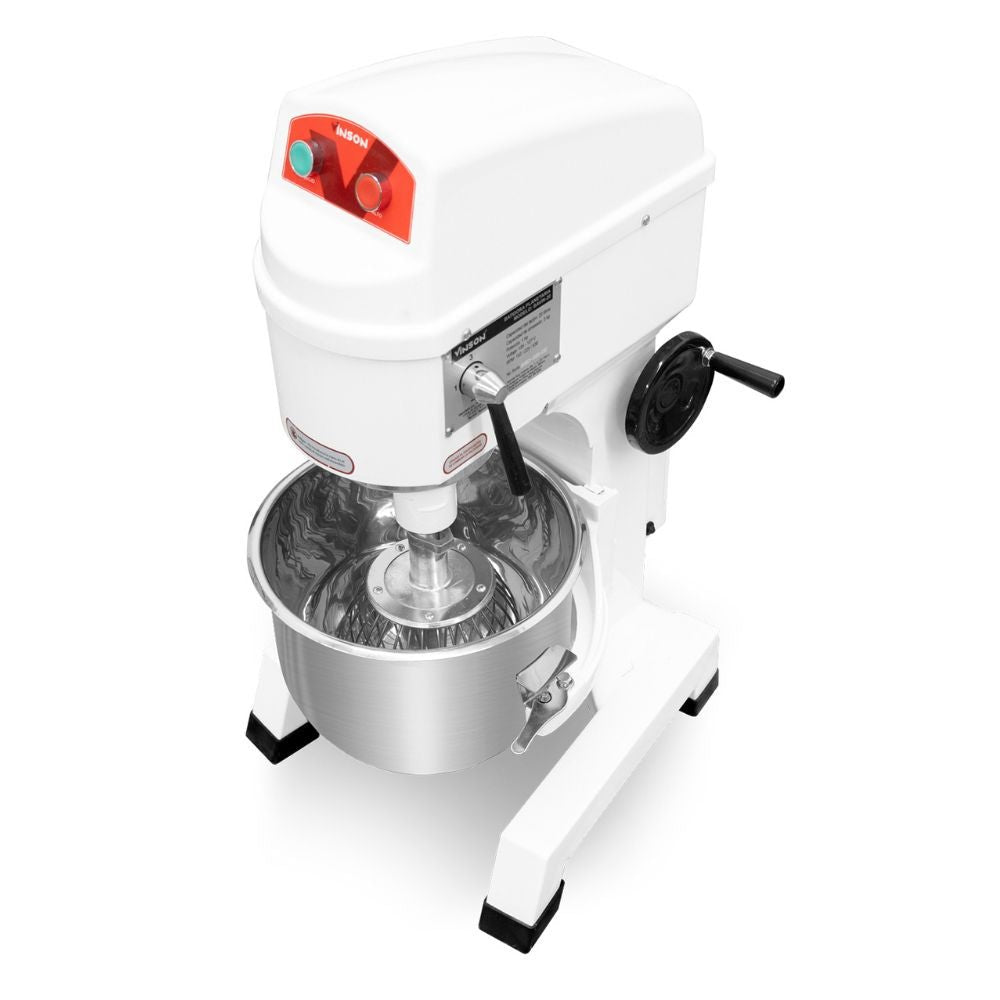 BATIDORA VINSON BAVIN-20 | Batidora Planetaria | Capacidad de Tazón: 19.3 L | Panadería Cocina Industrial Restaurante