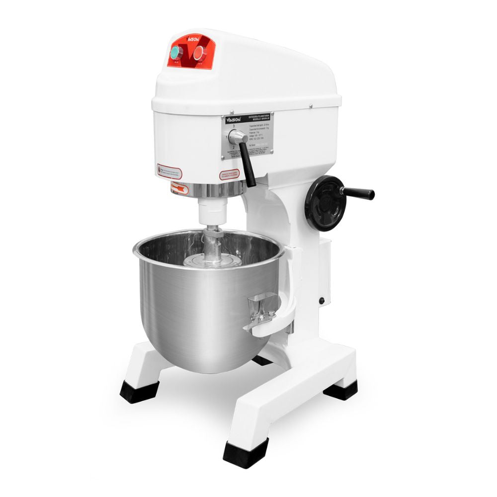 BATIDORA VINSON BAVIN-20 | Batidora Planetaria | Capacidad de Tazón: 19.3 L | Panadería Cocina Industrial Restaurante