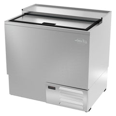 BOTELLERO ASBER AGF-36 HC/S-HC | Botellero Glass Froster | Eléctrico | 1 Puerta | Horizontal | Vinil y Acero Inoxidable | Controles Eléctricos | Bar Barra Vinatería