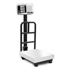 BÁSCULA PLATAFORMA RHINO BP-100 | Báscula de Plataforma Plegable | Capacidad Máxima 100 kg | Precisión 10 g | Acero Inoxidable | Carnicería Mercado Cocina Industrial