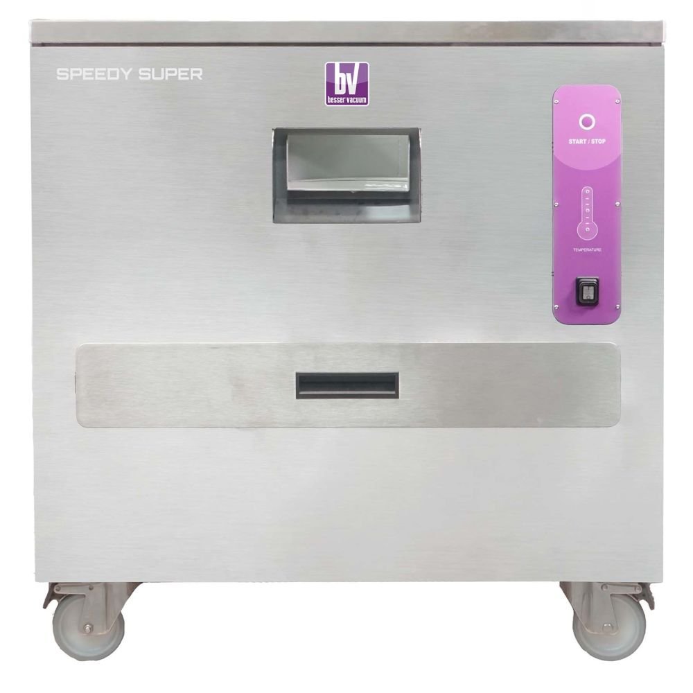 ABRILLANTADORA BESSER VACUUM Speedy Super | Abrillantadora para Cubiertos Abrillanta Limpia Esteriliza | para Uso Restaurantero Hotelero Catering