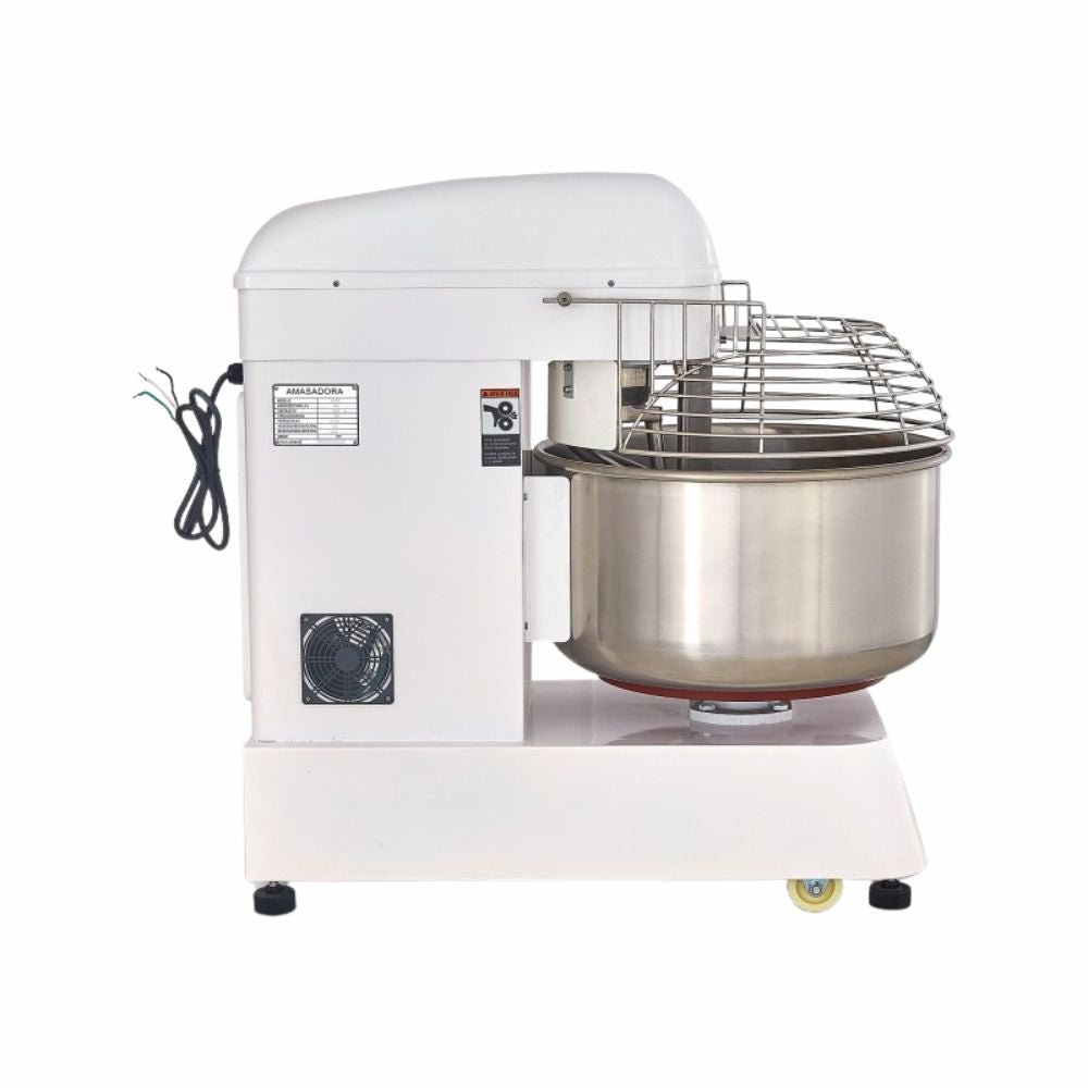 AMASADORA BLAZER A-66 | Amasadora Transmision de Banda | 66 Litros | Timer Programable | 1 Velocidad | Tazón Acero Inoxidable | Panificacion Pizzerias Cafeterias