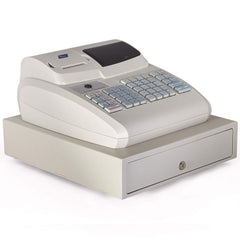 CAJA REGISTRADORA BLAZER ER-200 | Caja Registradora Impresión Térmica | Cajón con Llave de Seguridad | Plástico Rígido | para Tiendas Abarrotes Comercios