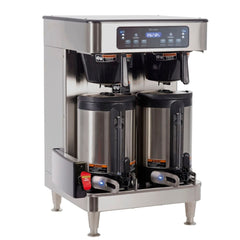 CAFETERA BUNN ICB TWIN SH 120/240V SST 51200.0100 | Cafetera Infusión Series Twin | Acero Inoxidable | Tienda Conveniencia Oficina