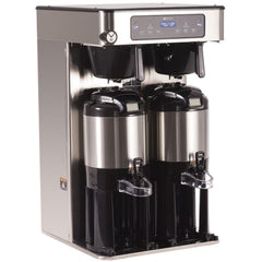 CAFETERA BUNN ICB TWIN 120/240V SST TALL 53200.0101 | Cafetera Infusión Series Twin | 5.6 Galones / 21.2 Litros | Acero y Plástico Negro | Áreas de Trabajo Oficinas