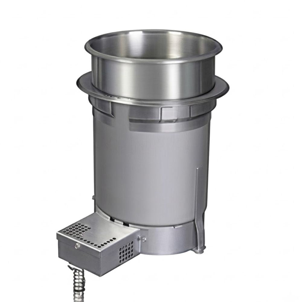CALENTADOR DE ALIMENTOS HATCO HWB-4QTD | Warmer Redondo para Empotrar | 4 qt (3.78 L) | Restaurante Buffet Cafetería