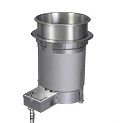 CALENTADOR DE ALIMENTOS HATCO HWB-4QTD | Warmer Redondo para Empotrar | 4 qt (3.78 L) | Restaurante Buffet Cafetería