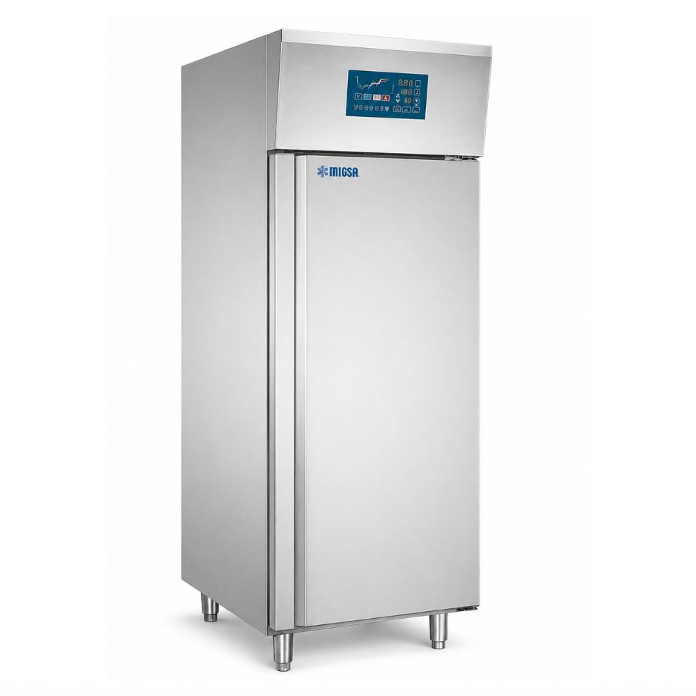 CÁMARA DE FERMENTACIÓN MIGSA XF16 | Cámara Fermentación para 16 Charolas | Control de Temperatura Digital | Acero Inoxidable | Fermentadora Masa Pan