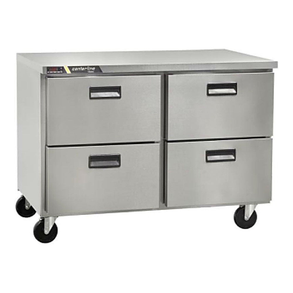 CONGELADOR CENTERLINE CLUC-60F-DW | Congelador Bajo Barra | 4 Cajones | 16.94 Pies Cúbicos | Acero Inoxidable | Restaurante Cafetería Bar