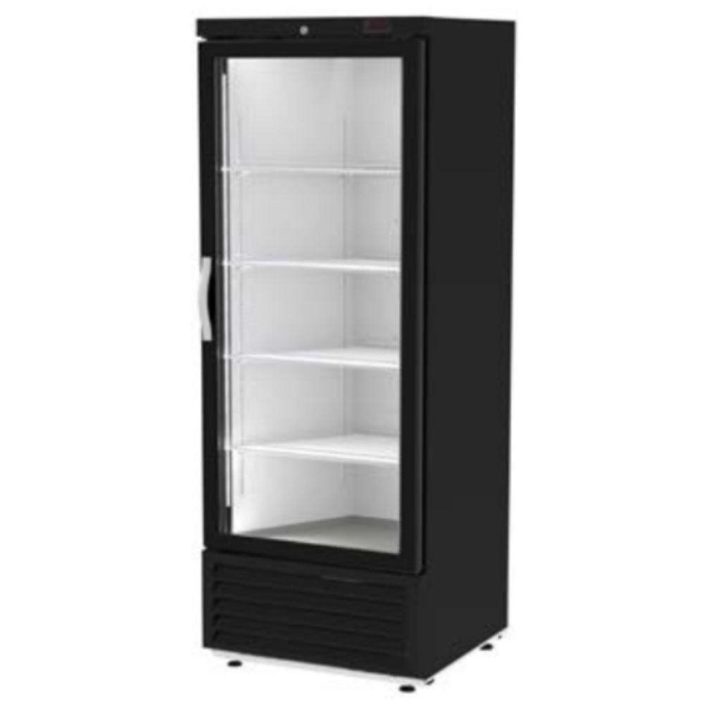 CONGELADOR ASBER AFM-17 HC | Congelador Vertical | 1 Puerta Cristal | 17 Pies Cúbicos | 4 Parrillas | Lámina Acero | Supermercado Restaurante Cafetería