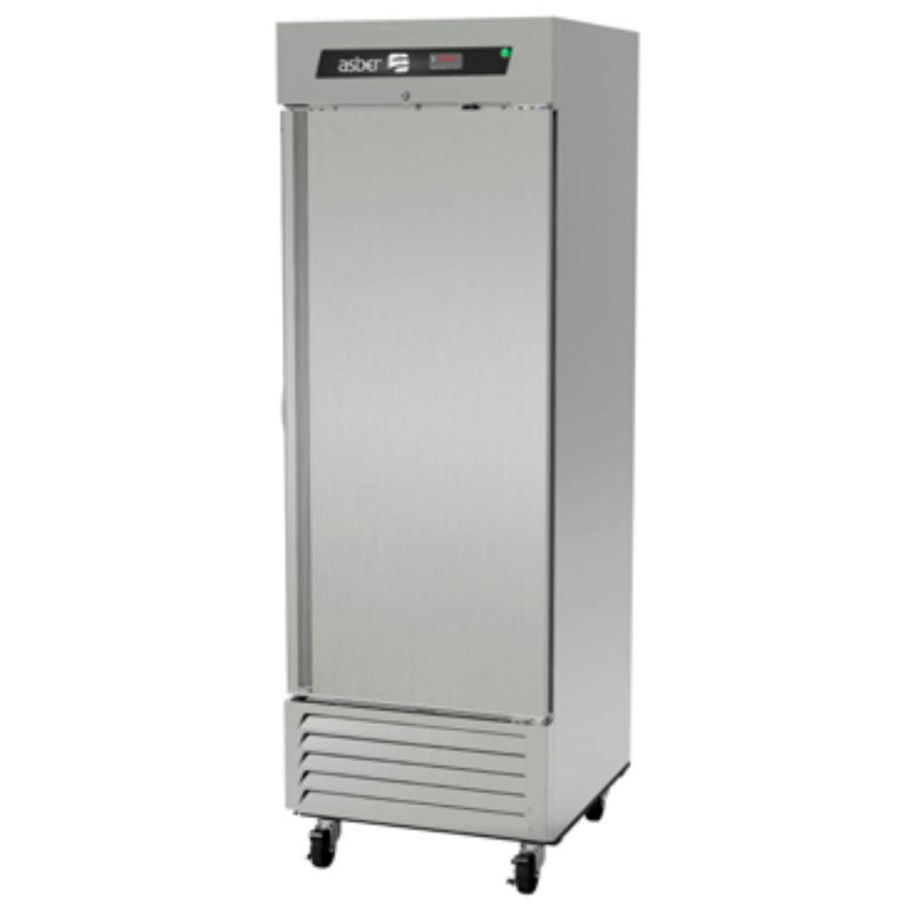 CONGELADOR ASBER ARF-23-H HC | Congelador Vertical | 1 Puerta Solida | 3 Parrillas | Eléctrico | 23 Pies Cúbicos | Supermercado Restaurante Bar