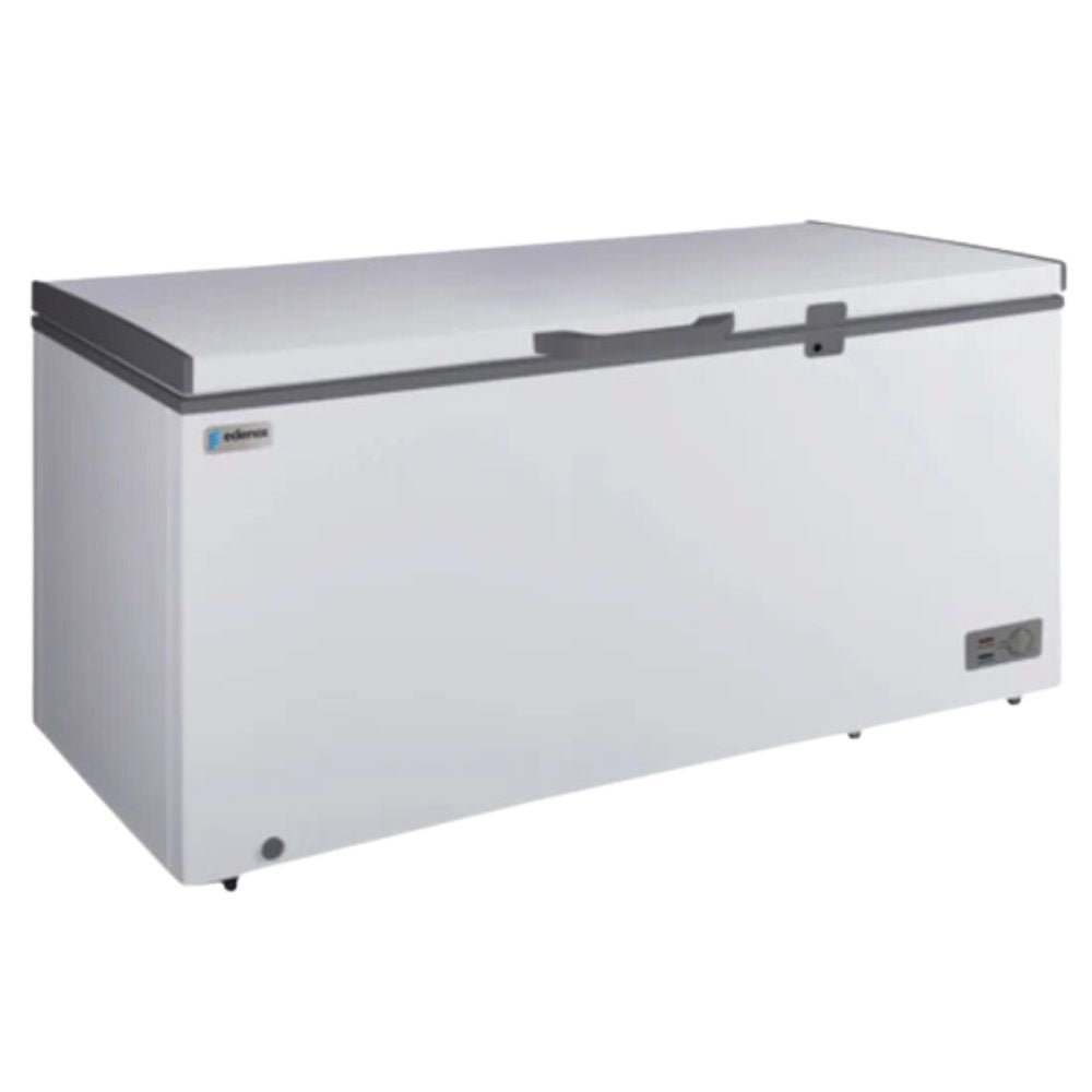 CONGELADOR ASBER EDENOX ECF-16 115V 60Hz | Congelador Horizontal para Alimentos Congelados | 16 Pies Cúbicos | Tapa Cofre | Lámina Acero | Carnicería Negocio Restaurante