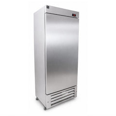 CONGELADOR CRIOTEC FSL-19 HC | Congelador Vertical | 19.5 Pies Cúbicos | Puerta Sólida | Acero Inoxidable | Cocina Industrial Restaurante Bistró