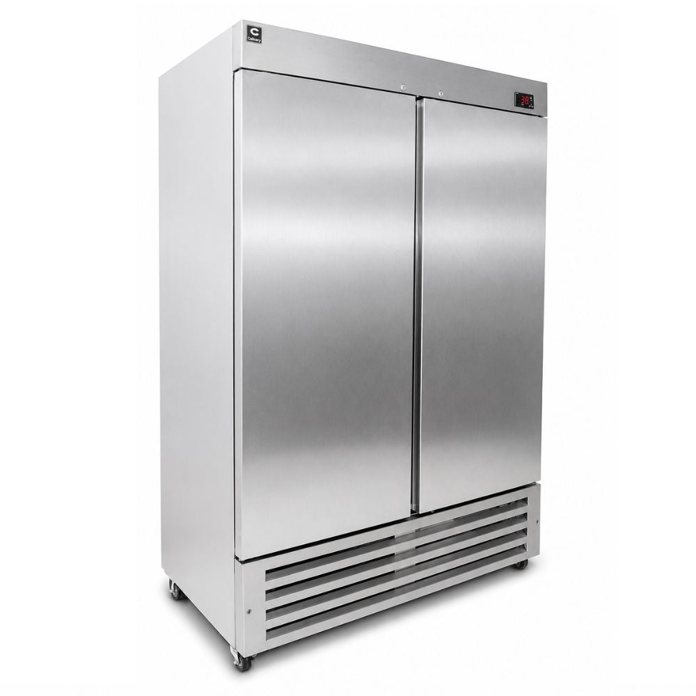 CONGELADOR CRIOTEC FSL-42 HC | Congelador Vertical | 44 Pies Cúbicos | Puerta Sólida | Acero Inoxidable | Cocina Industrial Restaurante Bistró