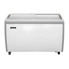 CONGELADOR ICEHAUS CHPC-360 | Enfriador y Congelador Paletero Horizontal | Puerta de Cristal Curva | 12.5 Pies Cúbicos (360 L) | Paletería Heladería