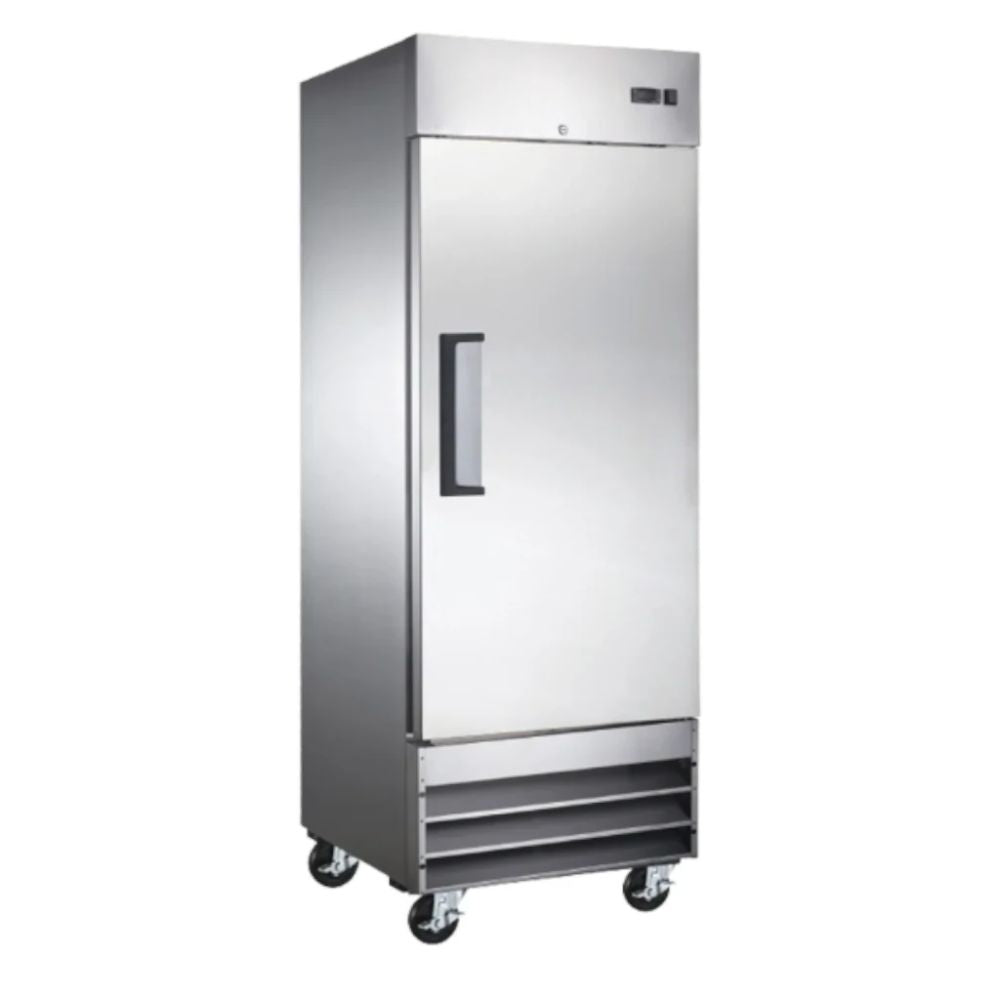 CONGELADOR INTERNATIONAL INT/CV-1PS-AI | Congelador Vertical | 21 Pies Cúbicos | 1 Puerta Solida | Acero Inoxidable | Cocina Industrial Restaurante