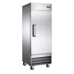 CONGELADOR INTERNATIONAL INT/CV-1PS-AI | Congelador Vertical | 21 Pies Cúbicos | 1 Puerta Solida | Acero Inoxidable | Cocina Industrial Restaurante