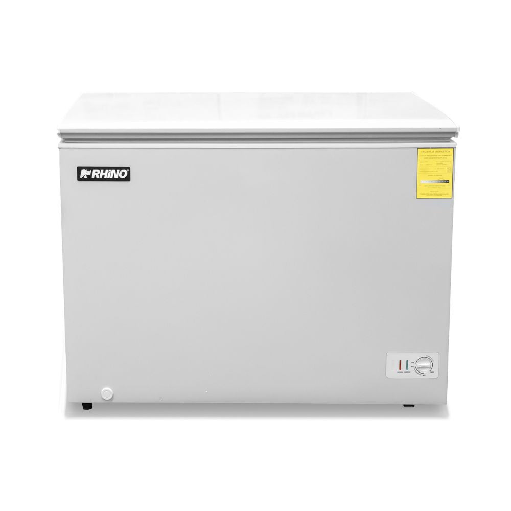 CONGELADOR RHINO CONGECO-10 | Congelador Horizontal | 10 Pies Cúbicos | Canastilla De Acero | Carnicería Pastelería Super Mercados