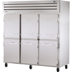CONGELADOR TRUE STG3F-6HS-HC | Congelador Vertical | 6 Medias Puertas Solidas | Acero Inoxidable Aluminio | Restaurante Cocina Industrial Comercial