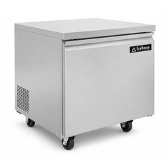 CONGELADOR BAJO BARRA ICEHAUS CBB-1P-SS-01 | Congelador Bajo Barra | 1 Puerta | Capacidad 5 Pies Cúbicos | Temperatura: 7° ~ 0°F | Bar Cafetería Restaurante