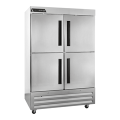 CONGELADOR CENTERLINE CLBM-49F-HS-LL | Congelador Vertical | 4 Medias Puertas Sólidas | Aluminio Anodizado | Cocina Industrial Restaurante Bar