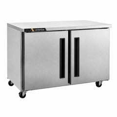 CONGELADOR CENTERLINE CLUC-36F-SD-LR | Congelador Bajo Barra | 2 Puertas Sólidas | 9 Pies Cúbicos | Acero Inoxidable | Restaurante Cafetería Bar