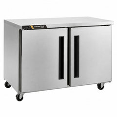 CONGELADOR CENTERLINE CLUC-36F-SD-RR | Congelador Bajo Barra | 2 Puertas Sólidas | 9 Pies Cúbicos | Acero Inoxidable | Restaurante Cafetería Bar