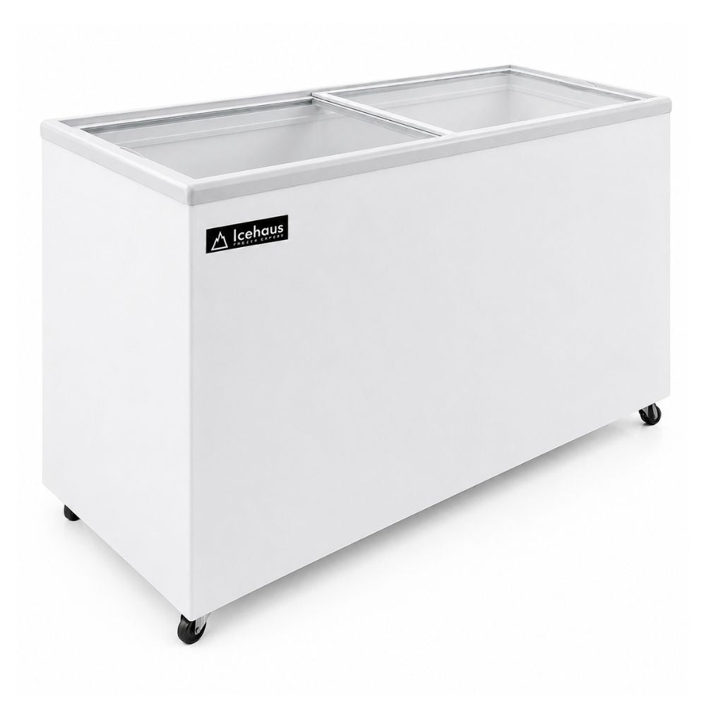 CONGELADOR ICEHAUS CHPP-200 | Congelador Paletero Plano | 6.9 Pies Cúbicos (196 L) | Temperatura: -11.2° ~ 41°F | Paletería Heladería