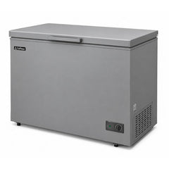CONGELADOR ICEHAUS CTC - 10G | Congelador y Refrigerador Horizontal Gris | 1 Tapa de Cofre | 10 Pies Cúbicos | Pescadería Heladería Carnicería