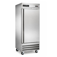 CONGELADOR ICEHAUS CV-1PS-SS-01 | Congelador Vertical | 1 Puerta Sólida | Capacidad 21 Pies Cúbicos | Temperatura: -7° ~ 0°F | Restaurante Cocina Industrial