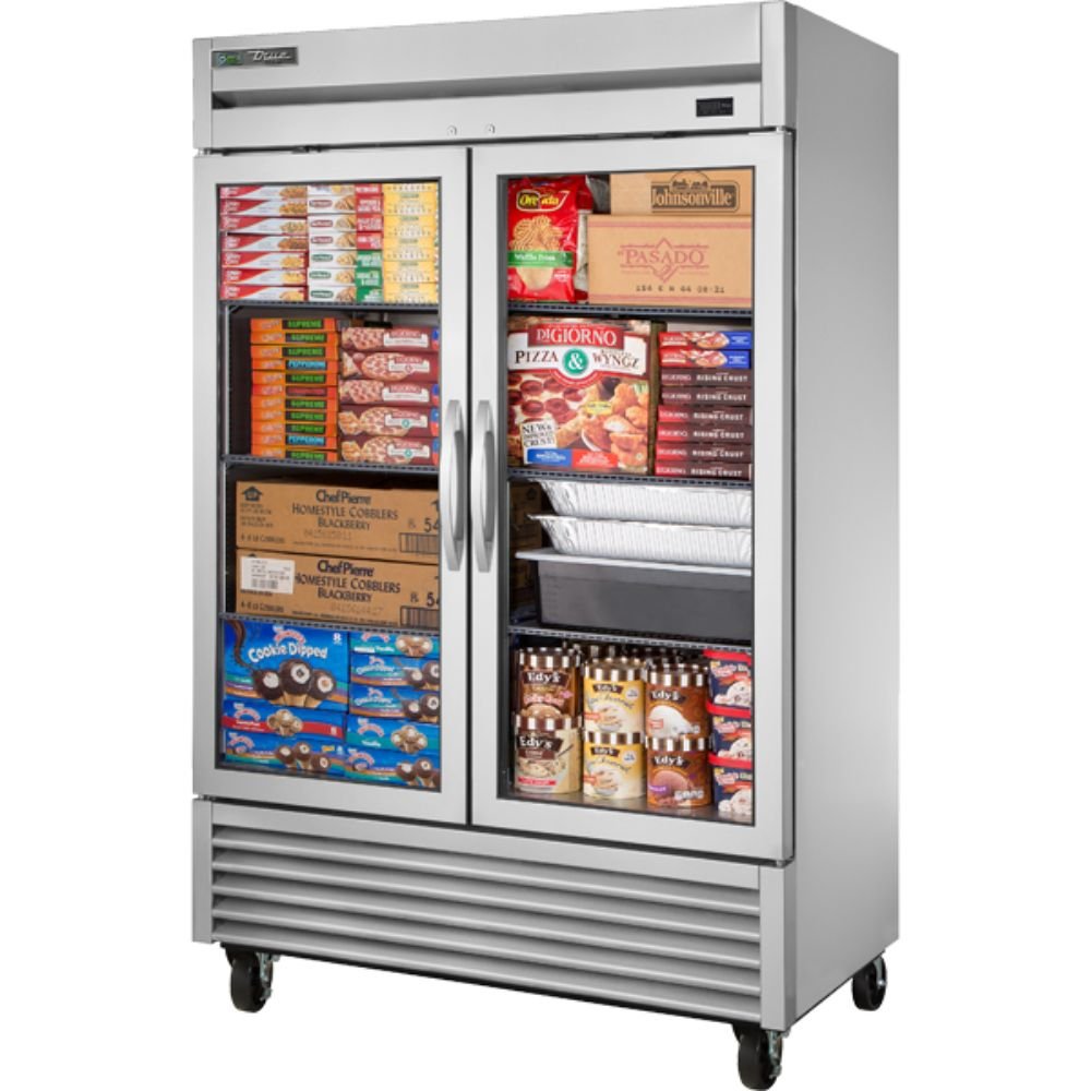 CONGELADOR TRUE T-49FG-HC~FGD01 | CONGELADOR Vertical Exhibidor | 2 Puertas Vidrio | Bistro Supermercado Abarrotes